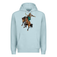 Blue Mist western horse rodeo Premium Hoodie - BarkalooDesign