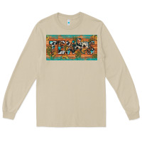 Mushroom texas sunflower cactus cowhide leopard licence plate Long Sleeve Tee - Artiststas