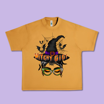 Witchy Gigi Urban Heavy Tee Designed By Racoondesign