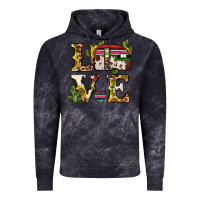 Cloud Black love caravan Vintage Hoodie - BarkalooDesign