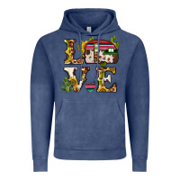 Vintage Denim love caravan Vintage Hoodie - BarkalooDesign