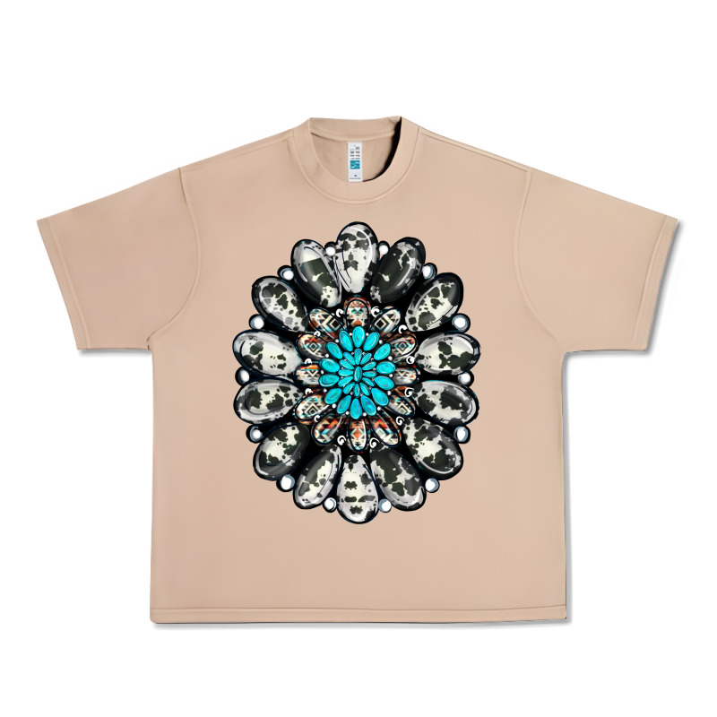 Cowhide Aztec Gemstone Urban Heavy Tee by RanaPortraitStore | Teevron