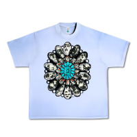 Grape Ice cowhide aztec gemstone Urban Heavy Tee - RanaPortraitStore