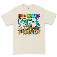 Bone So Long Pre K Hello Summer Premium Tee - CowhideDigitalArt
