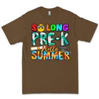 Cacao So Long Pre K Hello Summer Premium Tee - CowhideDigitalArt