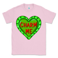 Bubblegum Pink valentine's day hearts Classic Tee - FaDigitalArtStudio