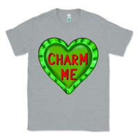 Heather Grey valentine's day hearts Classic Tee - FaDigitalArtStudio
