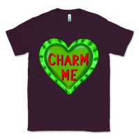 Plum valentine's day hearts Classic Tee - FaDigitalArtStudio