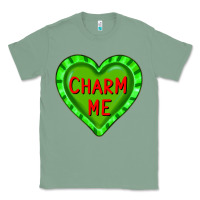 Sage valentine's day hearts Classic Tee - FaDigitalArtStudio