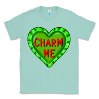 Seafoam valentine's day hearts Classic Tee - FaDigitalArtStudio