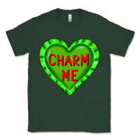 Sports Green valentine's day hearts Classic Tee - FaDigitalArtStudio