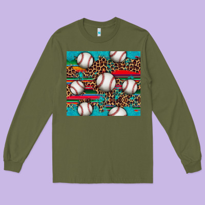 Baseball Long Sleeve Tee Designed By Artiststas