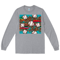 Heather Grey baseball Long Sleeve Tee - Artiststas