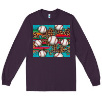 Plum baseball Long Sleeve Tee - Artiststas