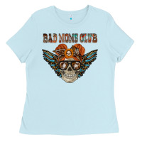Baby Blue bad moms club Ladies Tee - RacoonDesign