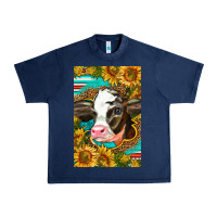 Navy Cute Baby Calf Urban Heavy Tee - LillyAllenDesigns