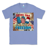 Colony Blue tastes like freedom 4th of july Classic Tee - BarkalooDesign