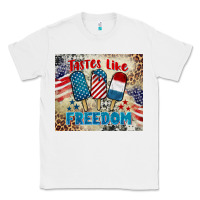 White tastes like freedom 4th of july Classic Tee - BarkalooDesign