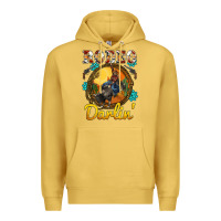 Antique Gold western rodeo darlin' sunset sunflowers weapon Premium Hoodie - BarkalooDesign