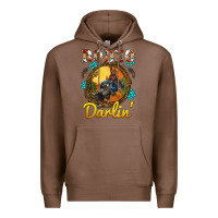 Chestnut western rodeo darlin' sunset sunflowers weapon Premium Hoodie - BarkalooDesign