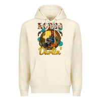 Sandshell western rodeo darlin' sunset sunflowers weapon Premium Hoodie - BarkalooDesign