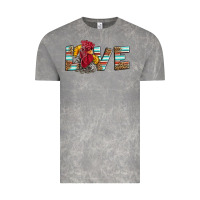 Cloud Rock love rooster head Vintage Tee - LillyAllenDesigns