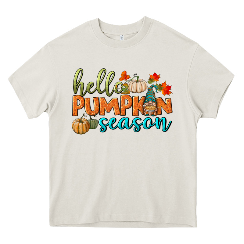 Hello Pumpkin Season Heavy Core Tee by BundleAndBundleShop | Teevron