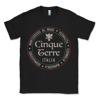 Black cinque terre italia gift for italian mediterranean travelers t shirt Classic Tee - baoMotion