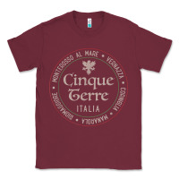 Burgundy cinque terre italia gift for italian mediterranean travelers t shirt Classic Tee - baoMotion