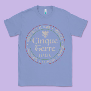 Cinque Terre Italia Gift For Italian Mediterranean Travelers T Shirt Classic Tee Designed By Baomotion