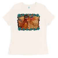 Bone chicken western Ladies Tee - RacoonDesign