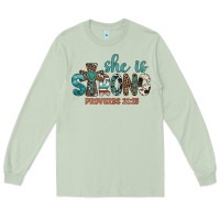 Matcha she is strong Long Sleeve Tee - Artiststas