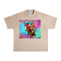 French Oak Colorful Unicorn Horse Urban Heavy Tee - LillyAllenDesigns