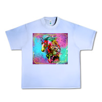 Grape Ice Colorful Unicorn Horse Urban Heavy Tee - LillyAllenDesigns
