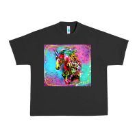 Pigment Black Colorful Unicorn Horse Urban Heavy Tee - LillyAllenDesigns
