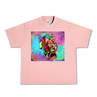 Salmon Colorful Unicorn Horse Urban Heavy Tee - LillyAllenDesigns