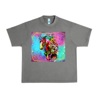 Tornado Colorful Unicorn Horse Urban Heavy Tee - LillyAllenDesigns