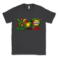 Smoke peace love juneteenth Classic Tee - FaDigitalArtStudio