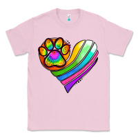 Bubblegum Pink Pride Heart Classic Tee - Jasminsmagicworld
