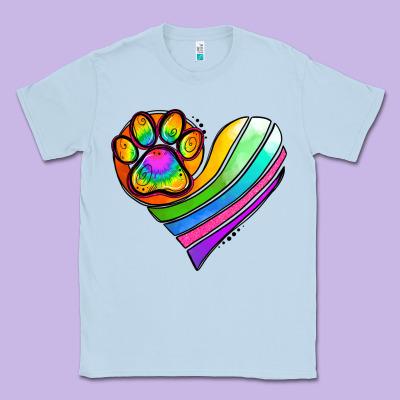 Pride Heart Classic Tee Designed By Jasminsmagicworld