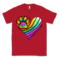 Red Pride Heart Classic Tee - Jasminsmagicworld