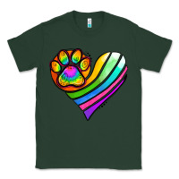 Sports Green Pride Heart Classic Tee - Jasminsmagicworld