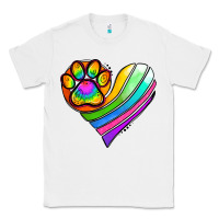 White Pride Heart Classic Tee - Jasminsmagicworld