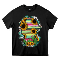 Black Coahuila State Of Mexico Map Heavy Core Tee - RanaPortraitStore