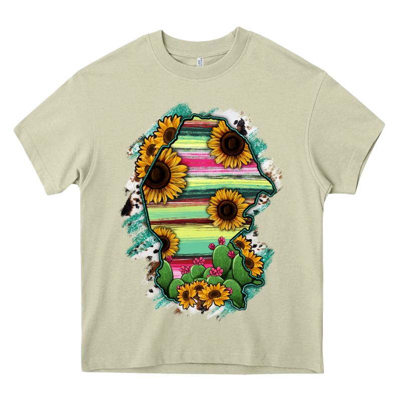 Coahuila State Of Mexico Map Heavy Core Tee by RanaPortraitStore | Teevron