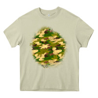 Mossy camouflage patch Heavy Core Tee - BundleAndBundleShop