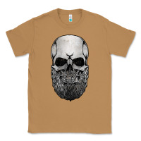 Toasted Coconut creepy bald and bearded skull for halloween & skeletons fans t shirt Classic Tee - baoMotion