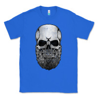 True Royal creepy bald and bearded skull for halloween & skeletons fans t shirt Classic Tee - baoMotion