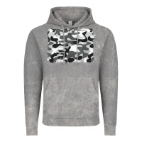 Cloud Rock black and white camouflage Vintage Hoodie - BarkalooDesign