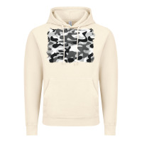 Vintage Artic black and white camouflage Vintage Hoodie - BarkalooDesign